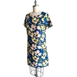 J. Crew Floral Mini Shift Dress